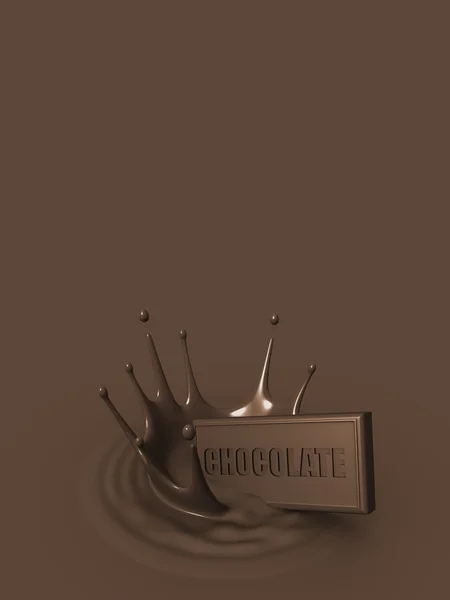 Chocolate Splash — Stock Photo, Image