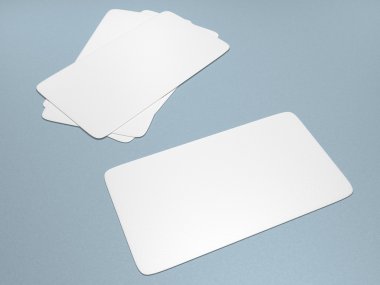 Blank Business Cards clipart