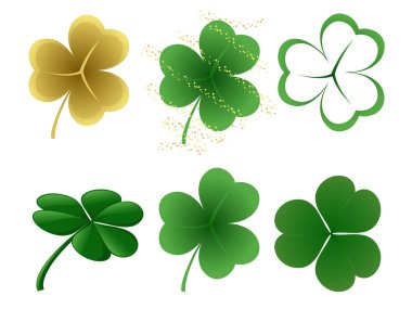 Shamrocks clipart