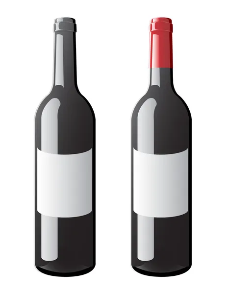 Wine Bottle vector — Stock Vector
