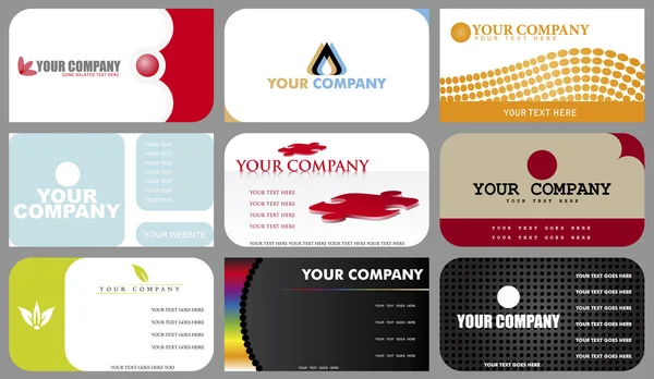 Business Cards — Stockvector