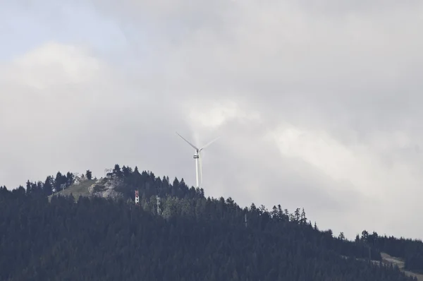 Vancouvers 風力タービン — ストック写真