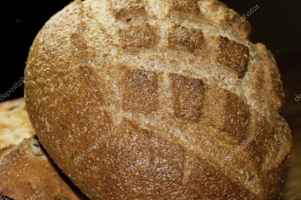 Round loaf of bread — Stock Photo © depositfrank 2661752