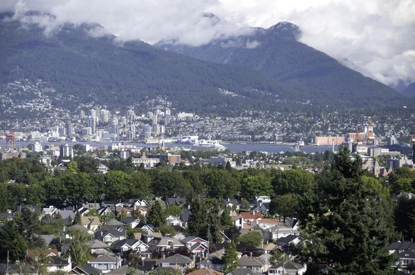Veduta del porto interno di Vancouvers — Foto Stock