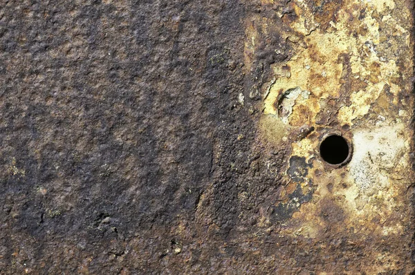 Rust Hole — Stock Photo, Image