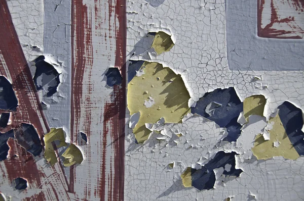 Peeling Paint on Old Wall — Stock Photo, Image