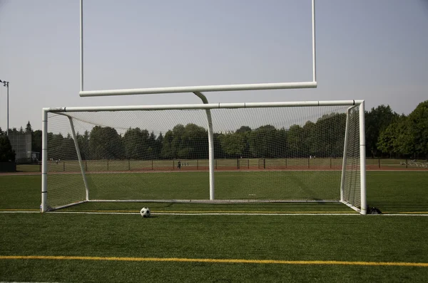 Fotbal gol — Fotografie, imagine de stoc