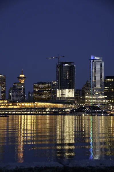 Luz de noche de Vancouver (Retrato ) — Foto de Stock