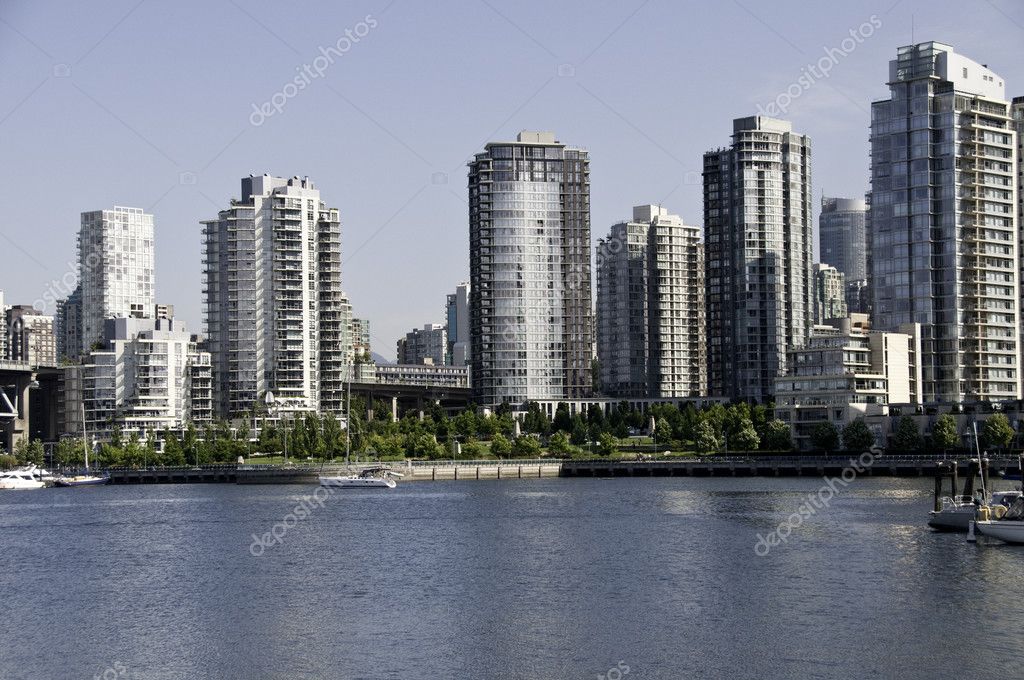 Condo city by the sea — Stock Photo © depositfrank 2681565