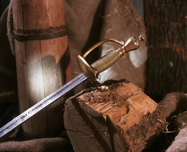 Ancient sabre Royalty Free Stock Images