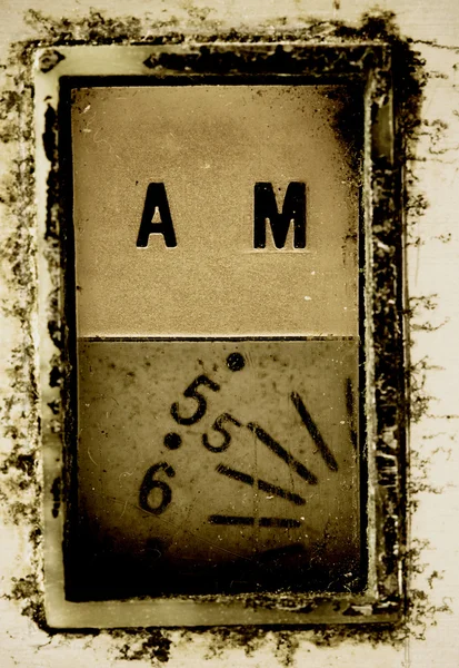 AM — Stock Photo, Image