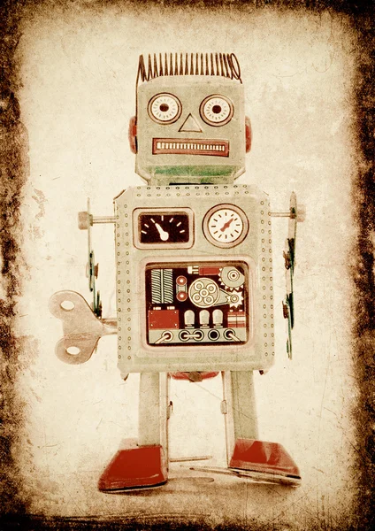 stock image Old robot