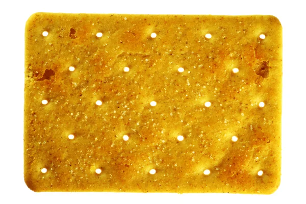 Sós téglalap alakú cracker — Stock Fotó