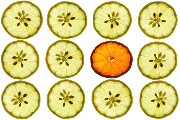 Citroner och tangerine — Stockfoto