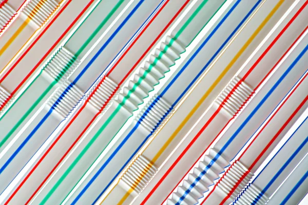 The straws for drinks — Stock Photo, Image