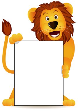 Cute lion clipart