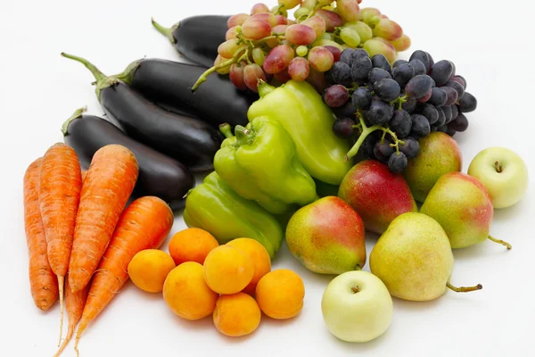 Martwa natura z warzyw i owoców — Zdjęcie stockowe