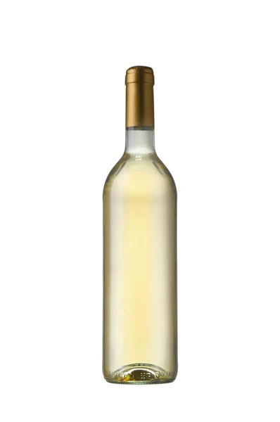 Бутылка белого вина — стоковое фото