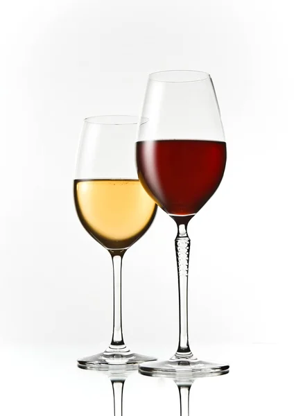 Şarap kadehleri. — Stok fotoğraf