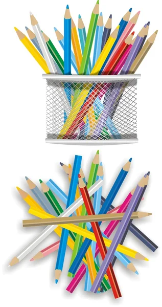 stock vector Color pencils