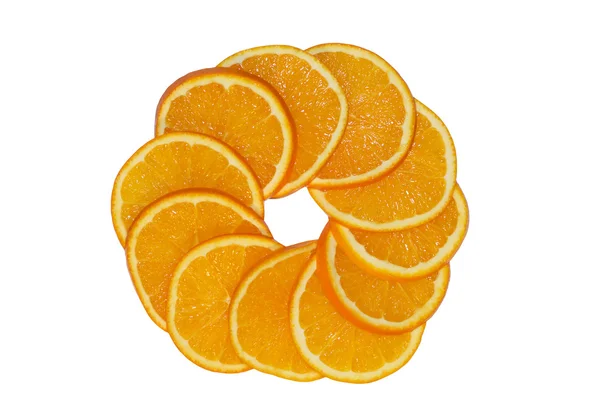 stock image Orange circle