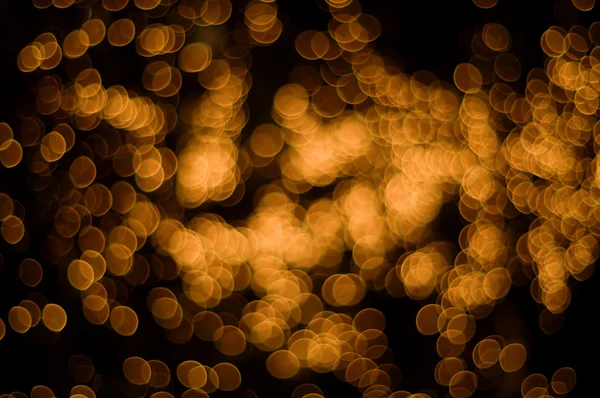 Goldene Lichtpunkte — Stockfoto