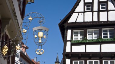 OLD GERMAN TOWN clipart