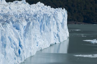 The Glacier Perito Moreno in Patagonia, clipart