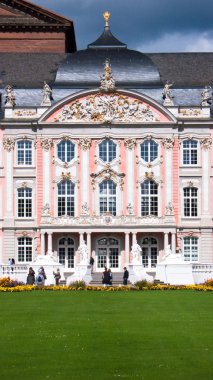 The Baroque Castle in Trier, Germany clipart