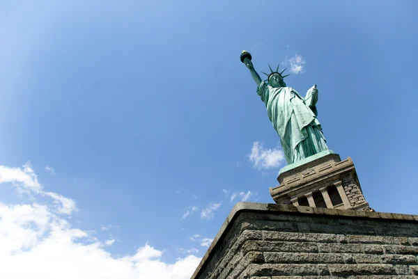 La estatua de la libertad en Nueva York, EE.UU. — Foto de Stock