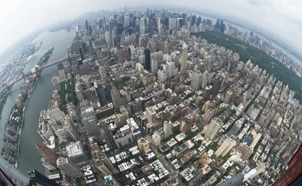 Αέρα θέα στο Νέα Υόρκη — Φωτογραφία Αρχείου