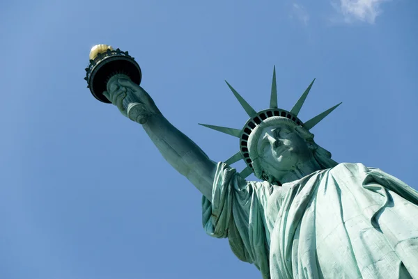 Άγαλμα ελευθερίας στη Νέα Υόρκη — Φωτογραφία Αρχείου