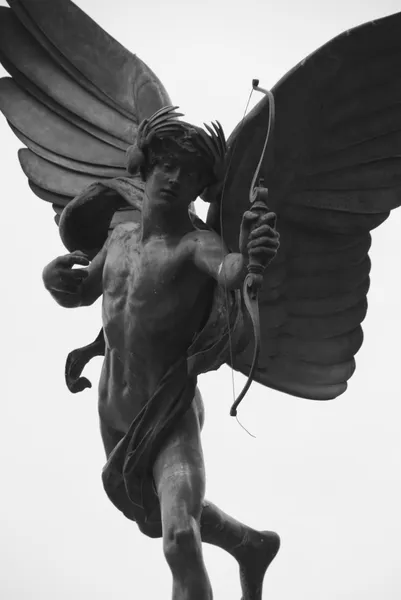 Cupid in Picadilly Circus — Stock Photo, Image