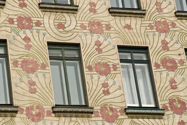 Art deco huis in Wenen, Oostenrijk — Stockfoto