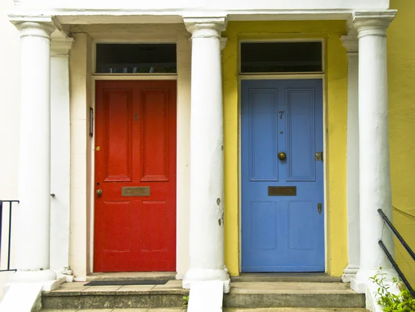 ロンドンのドア — ストック写真