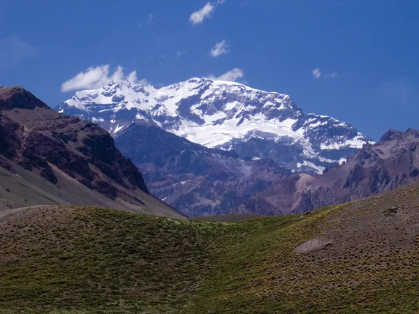 Der aconcagua-berg — Stockfoto