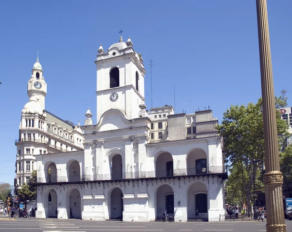 市政厅大厦在布宜诺斯艾利斯 — 图库照片