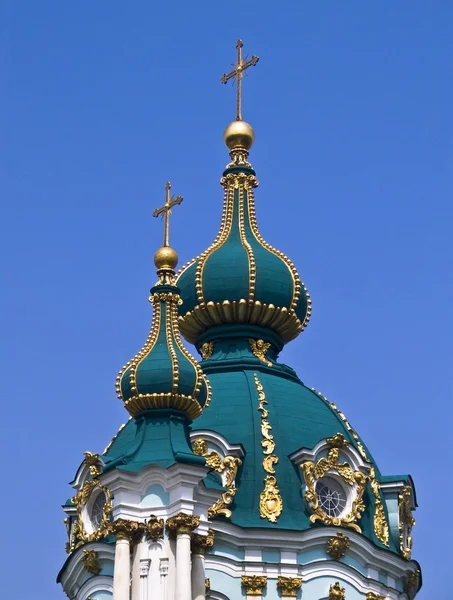 La Basilica di Sant'Andrea a Kiev, Ucraina — Foto Stock