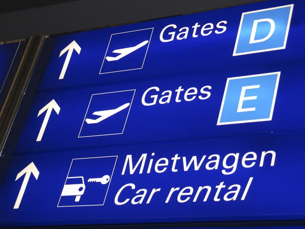 Frankfurt Airport, Gates — Stock Photo, Image