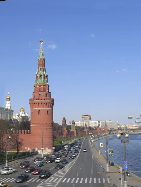 Moskwa, wieży Kremla — Zdjęcie stockowe