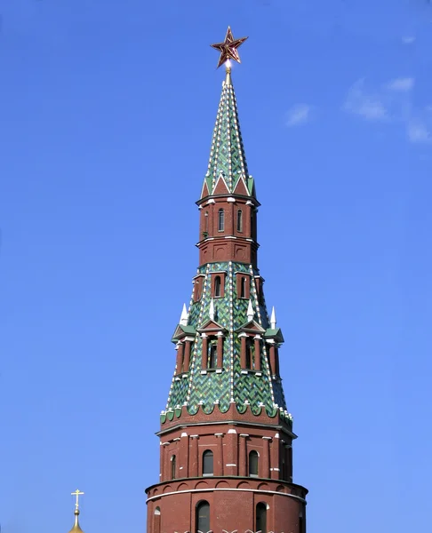 Wieża Kremla na placu czerwonym, moskow — Zdjęcie stockowe