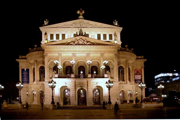 Opera House en Frankfurt, Alemania Imagen De Stock