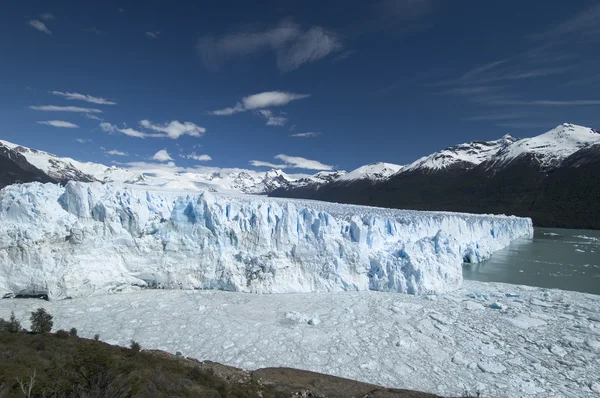 De gletsjer perito moreno in Patagonië, Rechtenvrije Stockfoto's