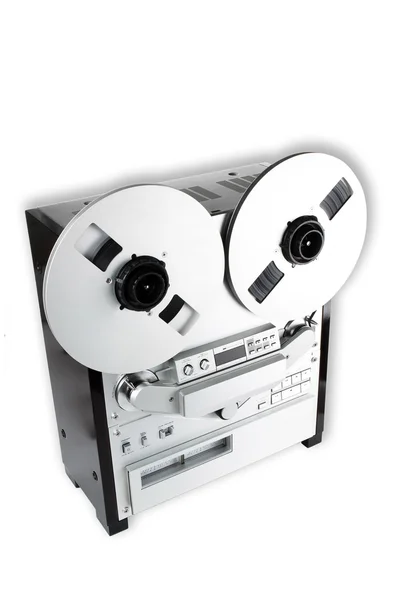 Gravador de fita de áudio antigo — Fotografia de Stock