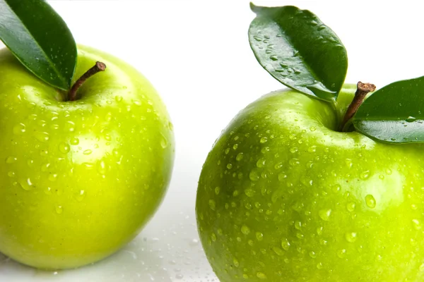 Två äpplen — Stockfoto