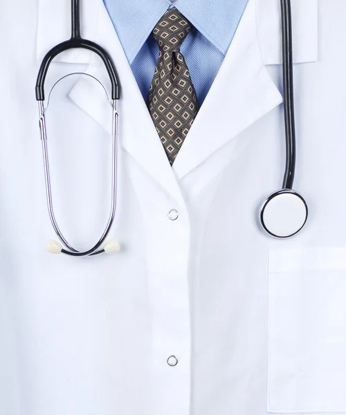 Doctor with stethoscope Royalty Free Stock Images