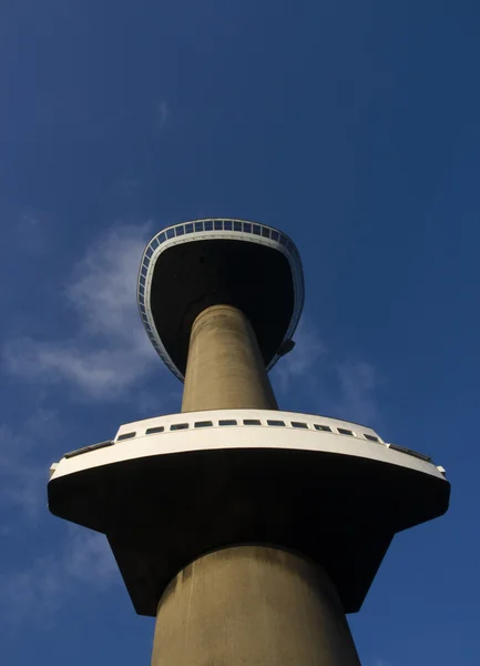 stock image Euromast in the sky