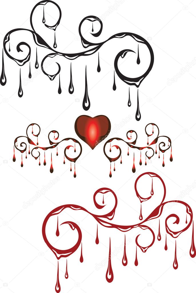 drops design elements | 图库矢量图像08 МихаилЩасны