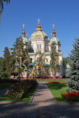 Church in Almaty clipart