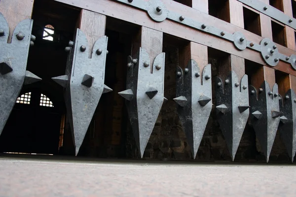 stock image Sharp arrows - elements of ancient gates